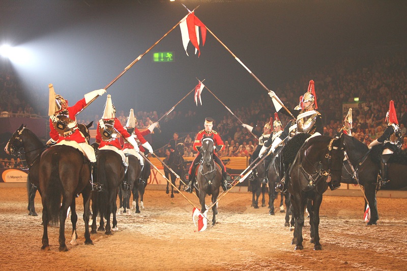 household Cavalry at HOYS