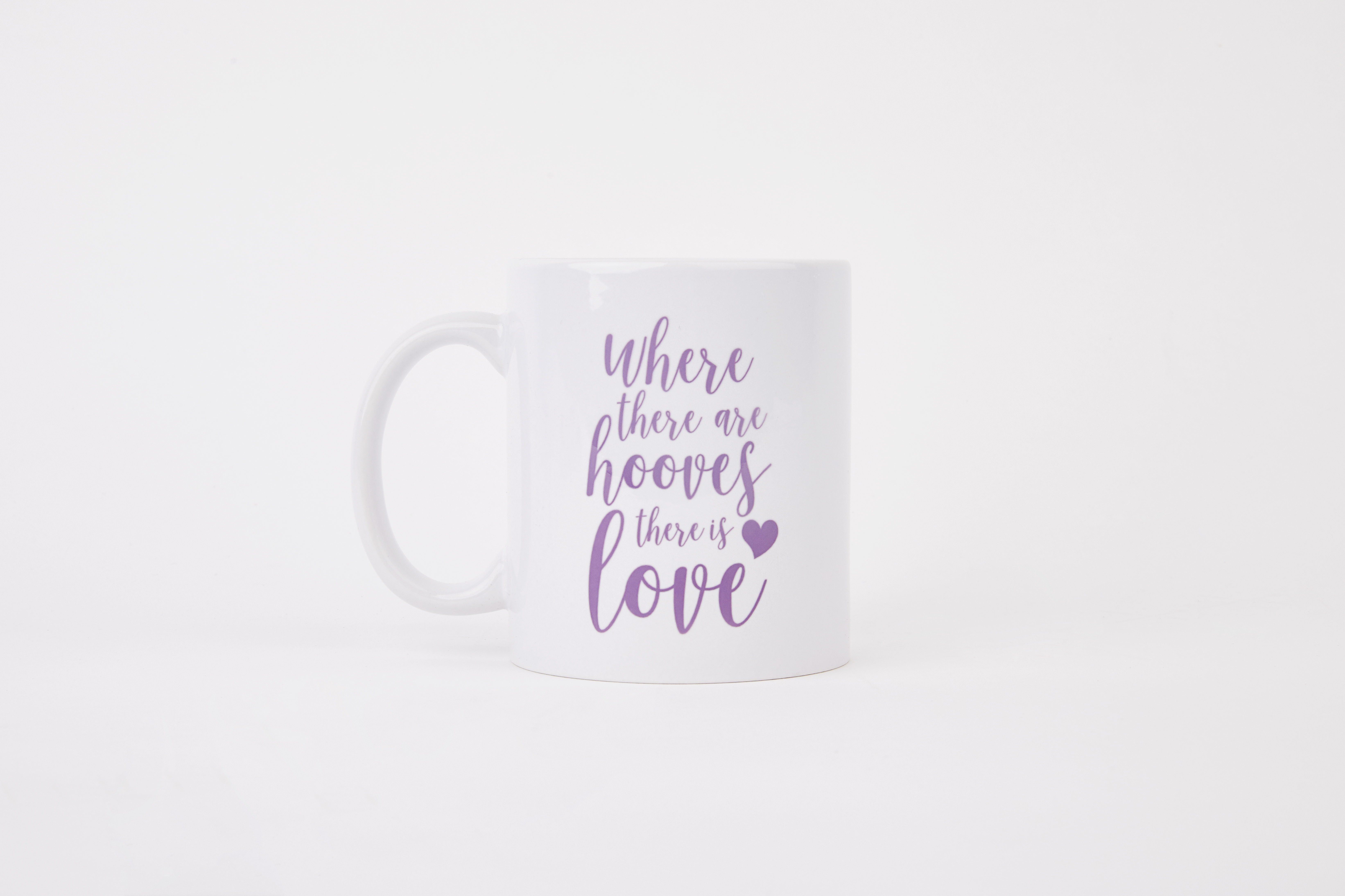 Hooves and love mug