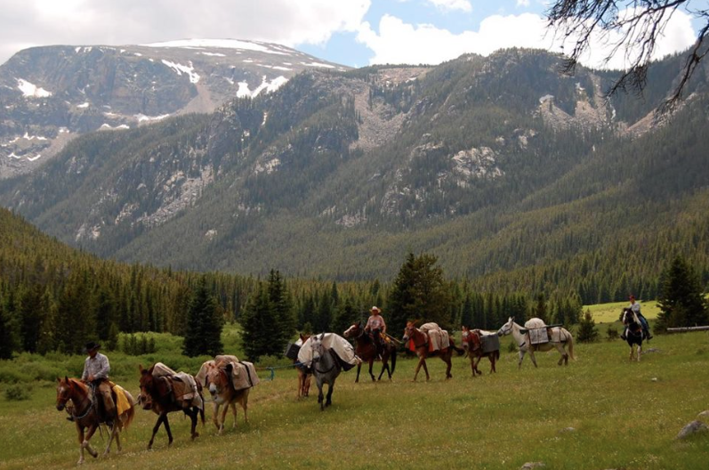 montana pack trip Ranch Rider