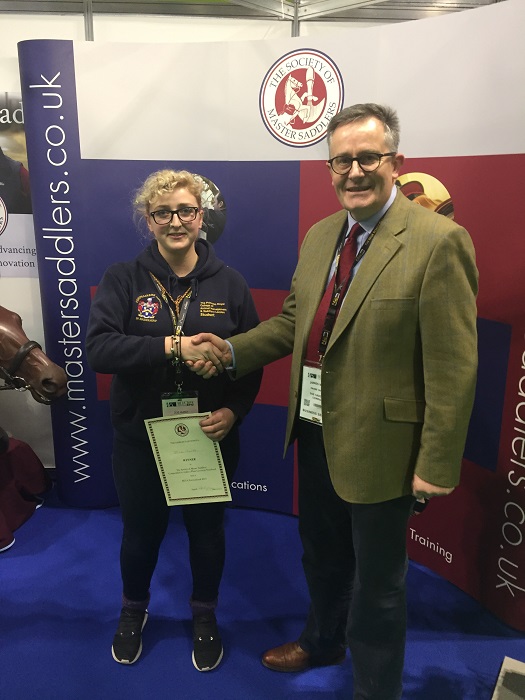equestrian news SMS awards BETA 2019 Zoe Hurst