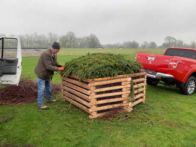 equestrian news Badminton course building