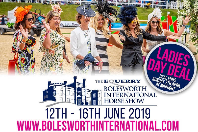equestrian news Ladies day bolesworth international 2019